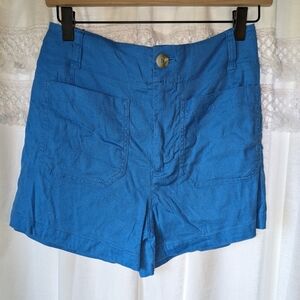 Maeve Colette Shorts in bright blue